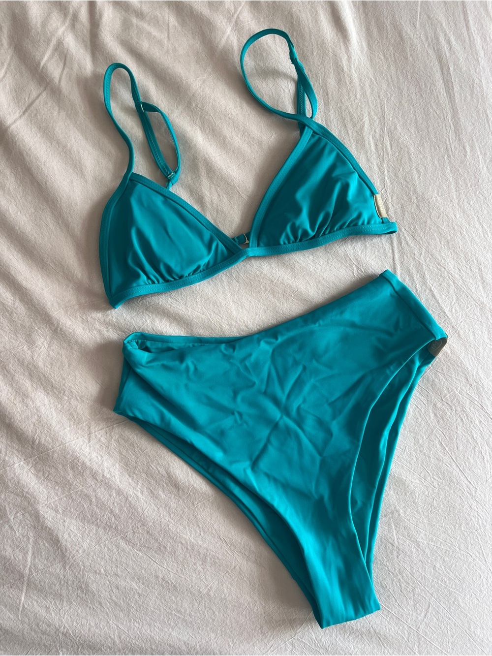 IMSY Turquoise Triangle Bikini Set